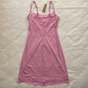 SKIMS | Dresses | Skims Fits Everybody Corded Lace Slip Dress | Poshmark